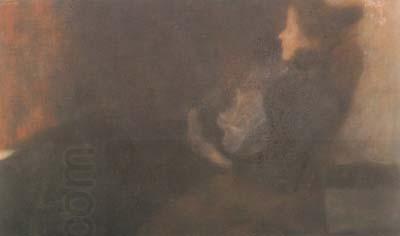 Gustav Klimt Lady at the Fireplace (mk20)